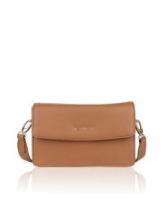 Bellicci Skórzana torebka "Caprisha" w kolorze jasnobrązowym - 24 x 15 x 7 cm rozmiar: onesize. Brązowe torebki klasyczne damskie Bellicci, bez wzorów, z materiału, bez dodatków. Za 217.99 zł.