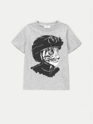 Coccodrillo T-Shirt ZC4143201VBA Szary Regular Fit. Szare t-shirty chłopięce COCCODRILLO, bez wzorów, z bawełny, bez ramiączek. Za 29.99 zł.
