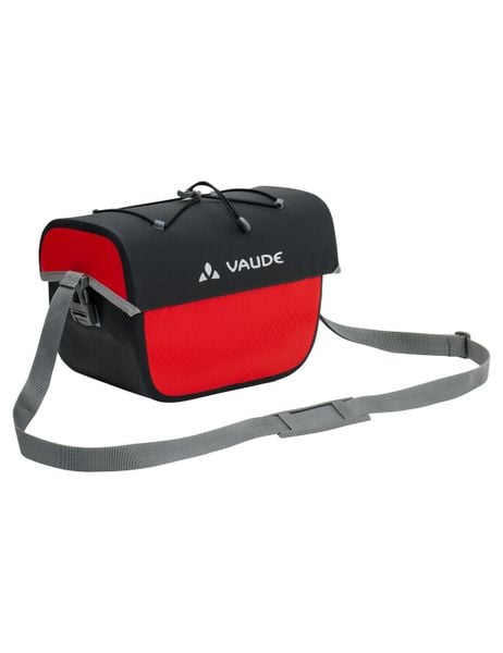 Torba na kierownicę roweru VAUDE Aqua Box. Czerwone torebki klasyczne damskie Vaude, bez wzorów, bez dodatków. Za 339.00 zł.