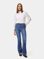 TAIFUN Dżinsy - Slim fit - w kolorze niebieskim rozmiar: 44. Niebieskie jeansy damskie Taifun, z podwyższonym stanem. Za 158.10 zł.