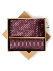 Finshley & Harding London krawat i poszetka z jedwabiu Mężczyźni Jedwab (100%) czerwony, ONE SIZE. Czerwone krawaty i muchy męskie Finshley & Harding London, bez wzorów, z jedwabiu, eleganckie. Za 199.95 zł.