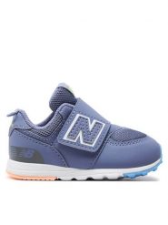 New Balance Sneakersy NW574MSD Fioletowy. Fioletowe buty sportowe dziewczęce New Balance, bez wzorów, ze skóry, bez zapięcia. Za 189.99 zł.