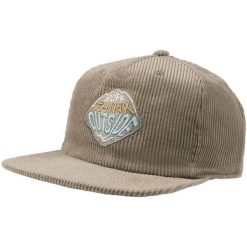 Czapka z daszkiem Trucker. Brązowe czapki męskie Buff, bez wzorów, z materiału. Za 156.99 zł.