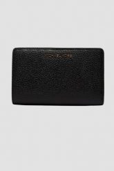 MICHAEL KORS Czarny portfel MD Snap. Czarne portfele damskie Michael Kors, bez wzorów. W wyprzedaży za 459.99 zł.