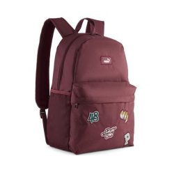 Plecak Phase z naszywką 20 l PUMA. Czerwone plecaki damskie Puma, z aplikacjami, sportowe. Za 159.00 zł.