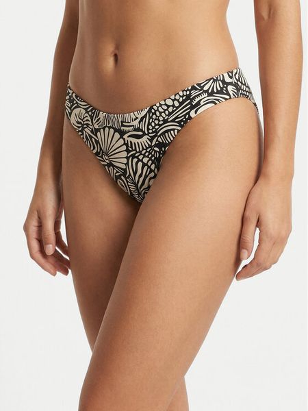 Seafolly Dół od bikini C Shells 40305-328 Czarny. Czarne bikini damskie Seafolly, bez wzorów. Za 339.99 zł.