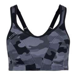Biustonosz treningowy Shock Absorber Active Multi. Szare biustonosze sportowe damskie Shock Absorber, bez wzorów. Za 159.99 zł.