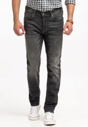 MUSTANG VEGAS SLIM MĘSKIE SPODNIE JEANSOWE JEANSY DŻINSY DENIM BLACK 1015044 4000 883. Czarne jeansy męskie Mustang. Za 199.99 zł.