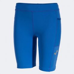 Szorty Joma Elite X. Niebieskie szorty damskie Joma, bez wzorów, sportowe. W wyprzedaży za 183.30 zł.