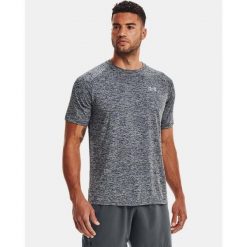 T-Shirt Męski Treningowy Szybkoschnący Under Armour Męska Sportowa. Szare t-shirty męskie Under Armour, m, bez wzorów, bez kołnierzyka. Za 129.99 zł.