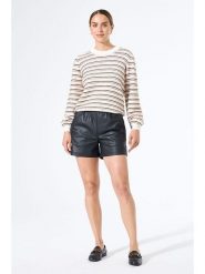 Garcia Szorty w kolorze czarnym ze skóry syntetycznej rozmiar: S. Czarne szorty damskie Garcia, bez wzorów, ze skóry. Za 152.99 zł.