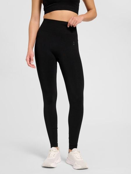 Damskie legginsy Hummel. Czarne legginsy damskie HUMMEL, m, bez wzorów, z materiału. Za 142.30 zł.