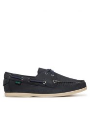 Clarks Półbuty Charmouth Lace 26186600 Granatowy. Niebieskie półbuty męskie Clarks, z nubiku, bez zapięcia. Za 389.99 zł.