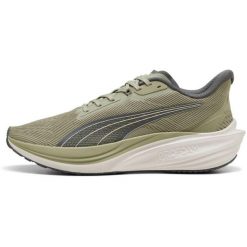 Buty sportowe Puma Darter Pro Lux. Szare buty sportowe na co dzień męskie Puma, bez zapięcia, na fitness i siłownię. Za 490.00 zł.