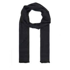 Szal BOSS. Czarne szaliki i kominy damskie Boss, bez wzorów. Za 489.99 zł.