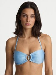 Seafolly Góra od bikini Palermo 31283-217 Błękitny. Niebieskie bikini damskie Seafolly, bez wzorów. Za 379.99 zł.
