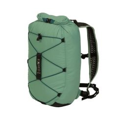 Plecak wodoszczelny z rolowanym zamknięciem Exped Cloudburst. Zielone plecaki damskie EXPED, bez wzorów, sportowe. Za 290.00 zł.
