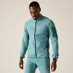 Męska bluza polarowa Baslinn z zamkiem błyskawicznym. Zielone bluzy bez kaptura męskie Regatta, m, z dzianiny. Za 329.99 zł.