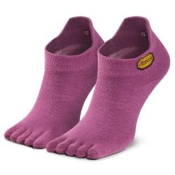 Skarpety krótkie Vibram Fivefingers. Fioletowe skarpetki damskie Vibram Fivefingers, bez wzorów. Za 79.99 zł.