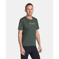 Koszulka Kilpi Todi. Zielone t-shirty sportowe męskie Kilpi, m, z materiału, bez ramiączek, do biegania. Za 122.50 zł.