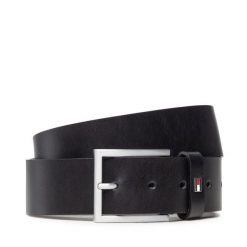 Pasek Męski Tommy Hilfiger. Czarne paski męskie Tommy Hilfiger, bez wzorów. Za 109.99 zł.