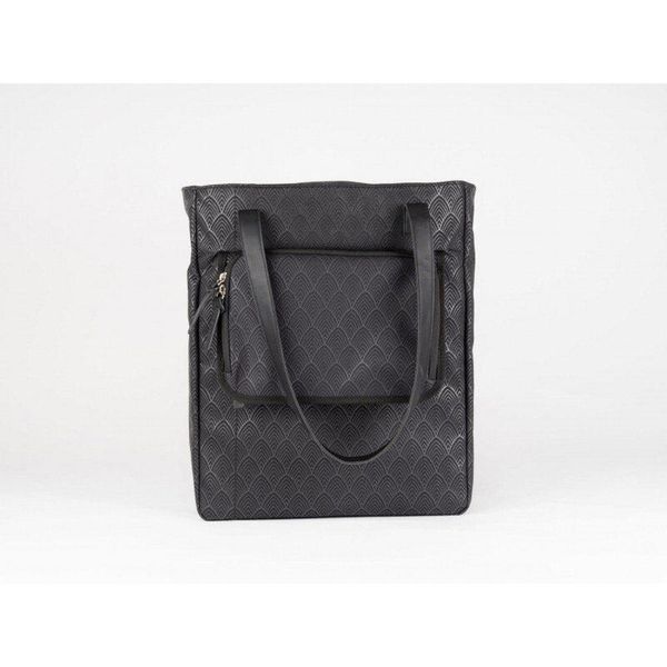 Torba rowerowa Atranvelo Bella 13 Tote 13 l czarna w liście. Czarne torebki klasyczne damskie OLYMPIC SPORTSWEAR, bez wzorów, bez dodatków. Za 274.30 zł.