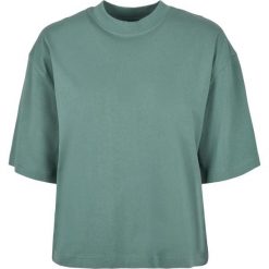 Koszulka damska Urban Classics organic oversized-Duże rozmiary. Zielone t-shirty damskie Urban Classics, xl, bez wzorów, z bawełny, bez kołnierzyka. Za 100.50 zł.
