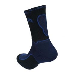 Skarpety termoaktywne turystyczne Rough Radical Crew na zimę i lato. Niebieskie skarpetki męskie ROUGH RADICAL, bez wzorów. Za 29.90 zł.