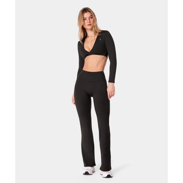 Legginsy Carpatree Flare czarne. Czarne spodnie sportowe męskie Carpatree, z dzianiny. Za 219.99 zł.