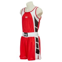 Ustaw Metal Boxe. Czerwone szorty męskie METAL BOXE, bez wzorów, z jedwabiu. Za 192.50 zł.