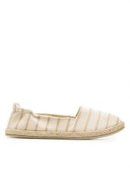 Jenny Fairy Espadryle KAYLA WSK1609-05 Beżowy. Brązowe espadryle damskie Jenny Fairy, bez wzorów, z materiału, bez obcasa. Za 59.99 zł.
