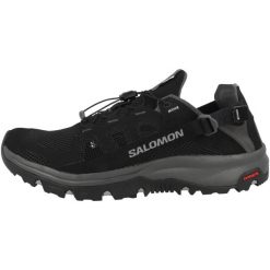 Buty trekkingowe męskie Salomon Techamphibian 5. Czarne buty trekkingowe męskie Salomon, z gumy, bez zapięcia, trekkingowe. Za 519.00 zł.