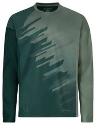 Koszulka rowerowa M Moab LS T-Shirt VI. Zielone t-shirty męskie Vaude, m, bez wzorów, z materiału, bez kołnierzyka. Za 318.80 zł.