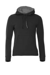 Clique Classic Hoody Women – bluza z kapturem czarna z kieszenią kangurką. Czarne bluzy z kapturem damskie CLIQUE, m, z bawełny. Za 307.05 zł.