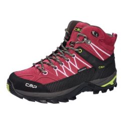 Buty trekkingowe damskie CMP RIGEL MID wodoodporne oddychające. Czerwone obuwie trekkingowe damskie CMP. Za 379.99 zł.