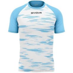 Koszulka Sportowa Givova Pixel 2XL - Oddychająca i Lekka. Białe bluzki sportowe damskie Givova, xl, bez kołnierzyka, bez ramiączek. Za 140.99 zł.