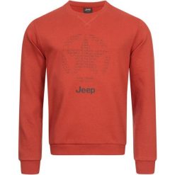 Bawełniana bluza Jeep® dla mężczyzn z designem gwiazdy. Bluzy bez kaptura męskie Jeep, m, z bawełny. Za 207.99 zł.