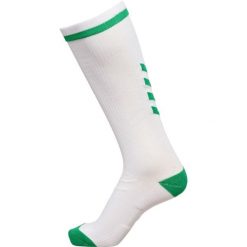 Skarpety sportowe dla dorosłych Hummel Elite Indoor Sock High. Białe skarpetki damskie HUMMEL, bez wzorów. Za 51.00 zł.