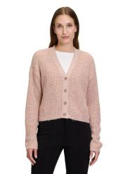 CARTOON Kardigan w kolorze jasnoróżowym rozmiar: 40. Różowe kardigany damskie Cartoon, bez wzorów, ze splotem. Za 113.36 zł.