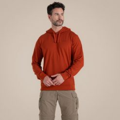 Bluza z kapturem Craghoppers NosiLife Tagus. Brązowe bluzy z kapturem męskie CRAGHOPPERS. Za 459.50 zł.