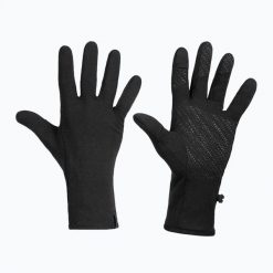 ICEBREAKER Rękawiczki Quantum Gloves Black-XL. Czarne rękawiczki damskie Icebreaker, bez wzorów, z dzianiny. Za 179.99 zł.