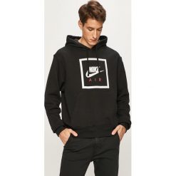 Nike Sportswear - Bluza. Czarne bluzy z kapturem męskie Nike Sportswear, l, z bawełny. Za 199.90 zł.