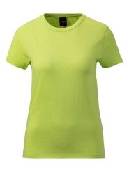 BOSS Orange Koszulka w kolorze zielonym rozmiar: XL. Zielone bluzki damskie Boss Orange, xl, bez wzorów, z bawełny, bez kołnierzyka, bez ramiączek. Za 122.96 zł.