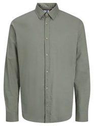 Jack & Jones Koszula w kolorze khaki rozmiar: L. Brązowe koszule męskie Jack & Jones, l, bez wzorów, z bawełny, bez kołnierzyka, bez ramiączek. Za 66.00 zł.