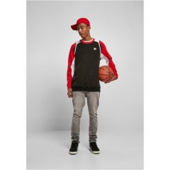 Bluza Urban Classics Starter Laser. Czarne bluzy bez kaptura męskie Urban Classics, m. Za 275.00 zł.