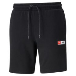 Męskie Spodenki Puma. Czarne szorty męskie Puma, bez kołnierzyka. Za 147.99 zł.