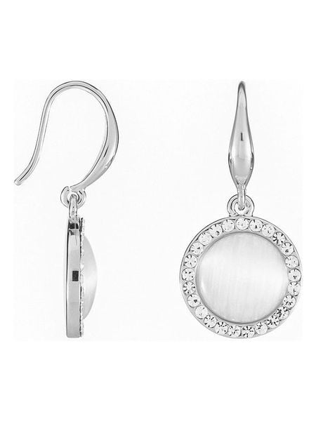 U.S. Polo Assn. Kolczyki z kryształami i tygrysim okiem rozmiar: onesize. Białe kolczyki damskie U.S. Polo Assn., z kryształem, ze stali, z zapięciem typu bigiel. Za 69.99 zł.