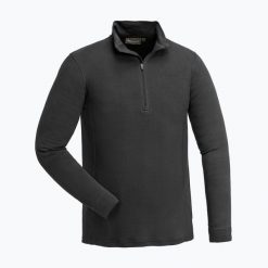Bluza termoaktywna męska Pinewood Abisko Merino Base Layer Half Zip. Czarne bluzy bez kaptura męskie Pinewood, m. Za 349.99 zł.