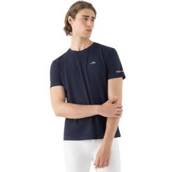 T-shirt Equiline Eqrefek. Niebieskie t-shirty męskie EQODE BY EQUILINE, na lato, m, bez wzorów, bez kołnierzyka. Za 246.00 zł.