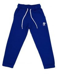 Bluza z bawełna z kieszeń na czas wolny na co dzień. Niebieskie bluzy bez kaptura męskie LEONE 1947 APPAREL, z bawełny. Za 42.06 zł.